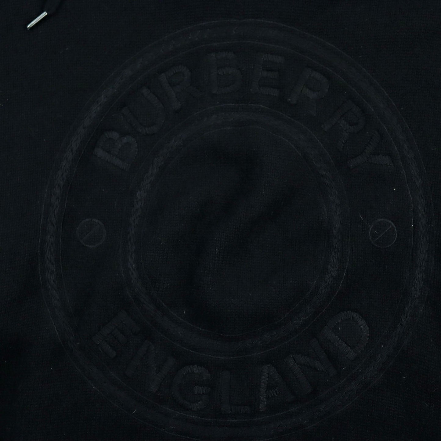 BURBERRY Hoodie Main: 100% cashmere black mens Notation size unknown