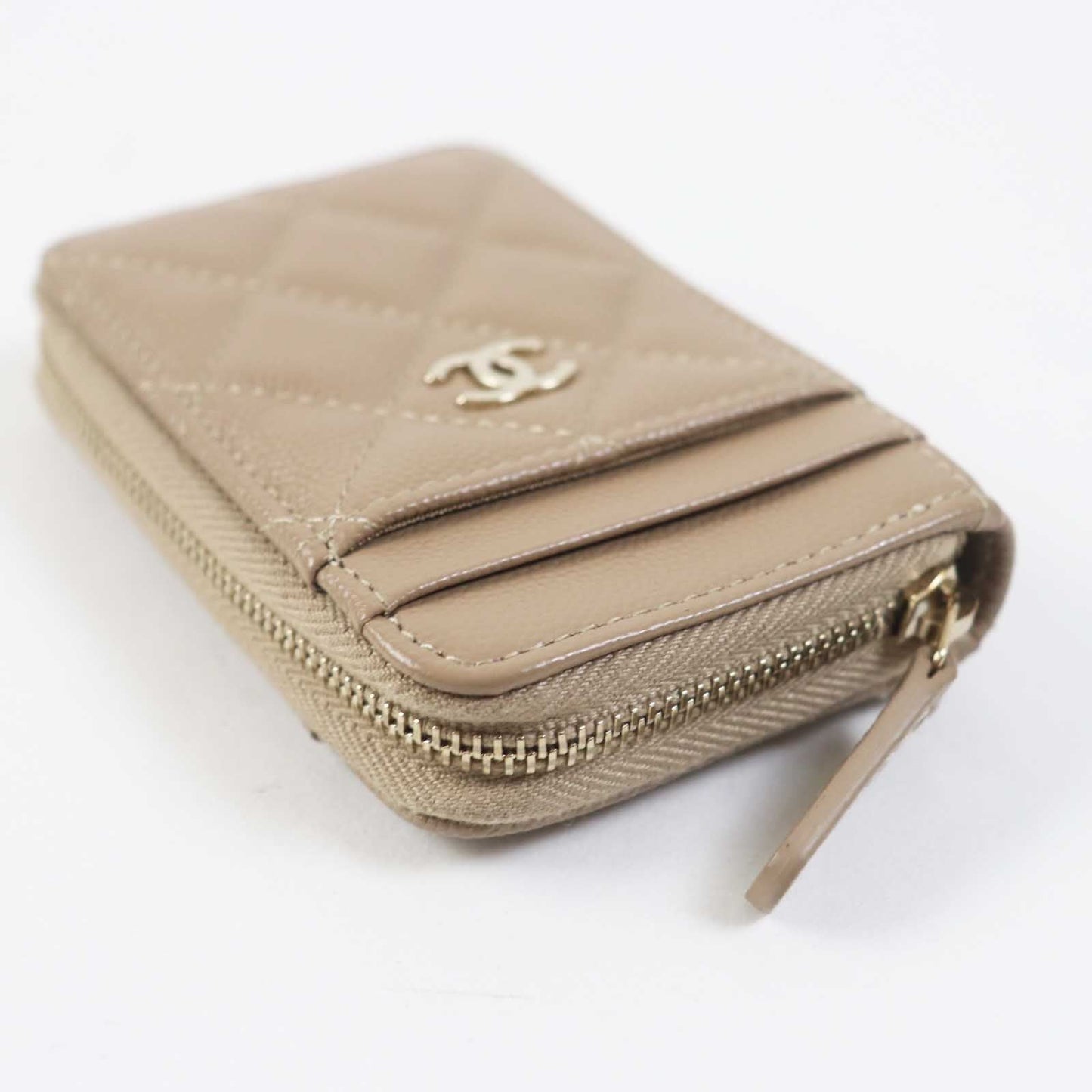 CHANEL Coin case AP1650 Main: Caviar skin beige Timeless classic Women