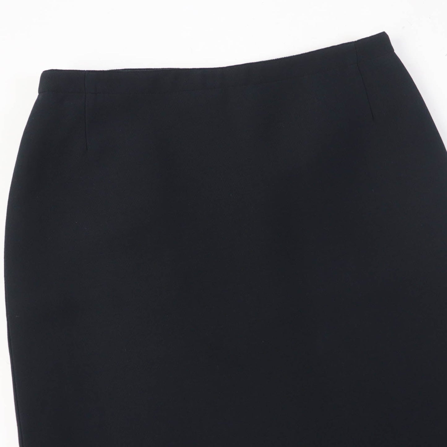 Christian Dior Wrap skirt 011J12A1166 wool black 40
