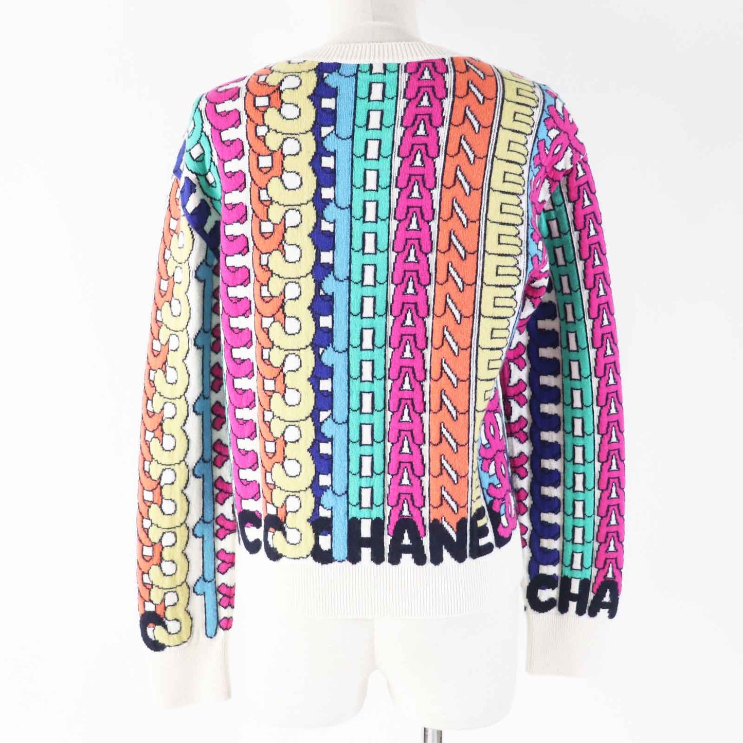 CHANEL knit P71599 Main: 100% cashmere, part: 99% cashmere, part: 1% elastane Multi Women 34