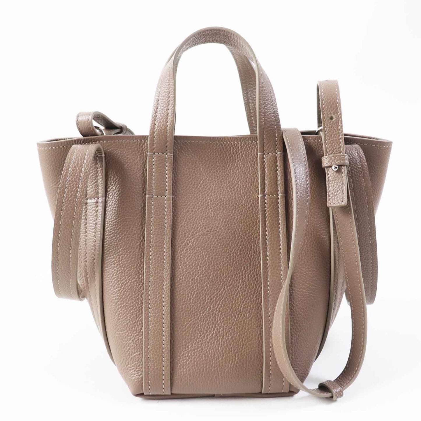 BALENCIAGA Shoulder Bag 672793 Main: Leather Gurege Everyday XS North South Women