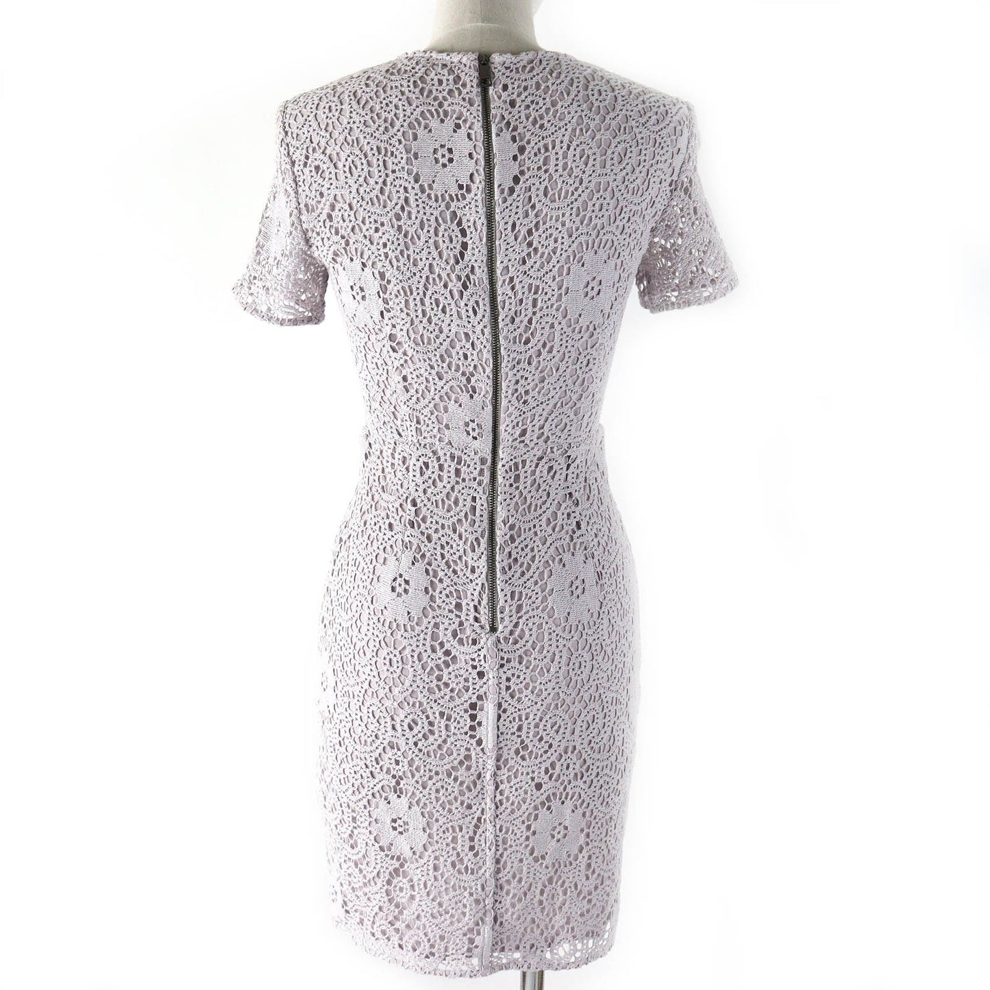 BURBERRY LONDON one piece 3929594 Outer: 96% cotton, Outer: 4% nylon, Lining: 100% polyester Light gray Women 36