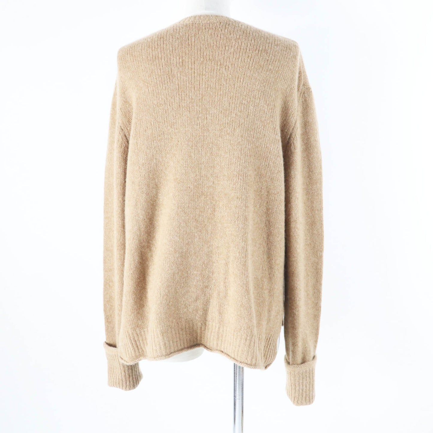 CELINE knit 2 3ET9/ 951A Main: 100% cashmere Camel Phoebe period Women L