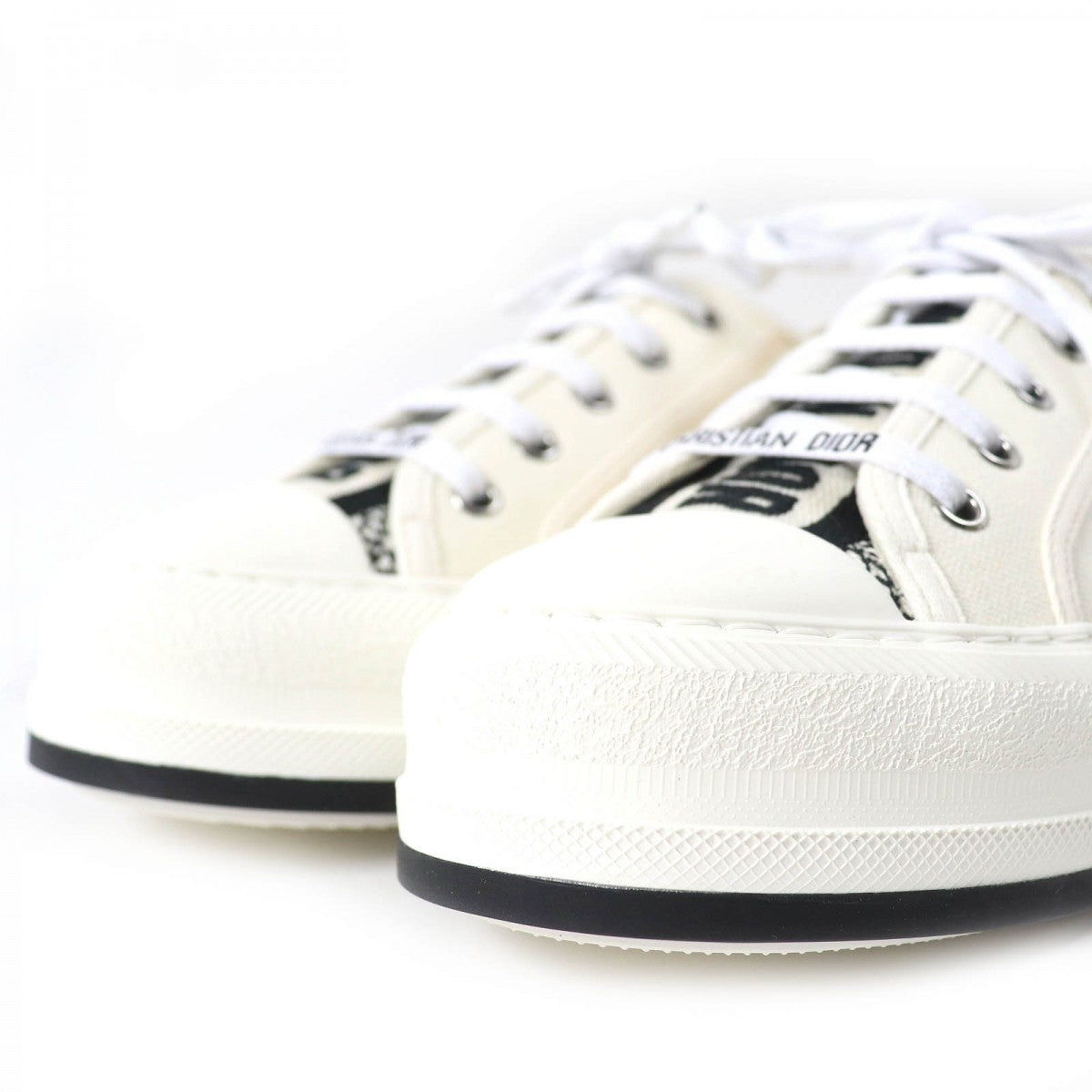 Christian Dior Low cut sneakers Main: Canvas Ivory Walk�fn�fDior Women 38