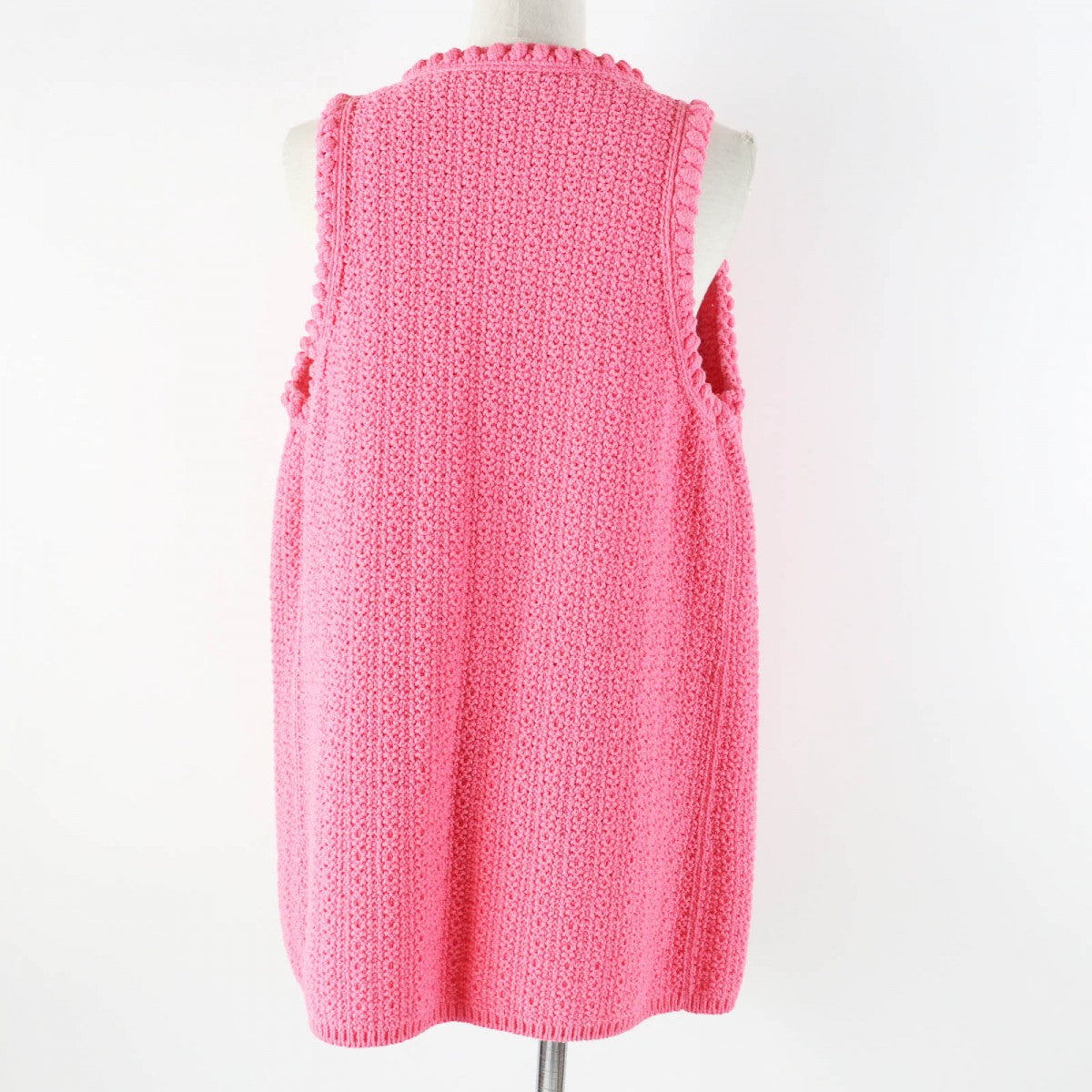 CHANEL Vest 22S P72795 Main: 80% cotton, Main: 20% polyamide pink Women 34