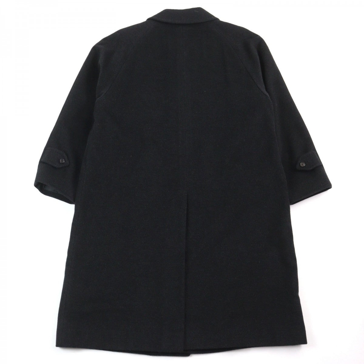 BURBERRY LONDON Stainless collar coat BBC50-701-08 Outer: 100% cashmere, Lining: Cupra, Sleeve lining: Polyester Dark gray mens