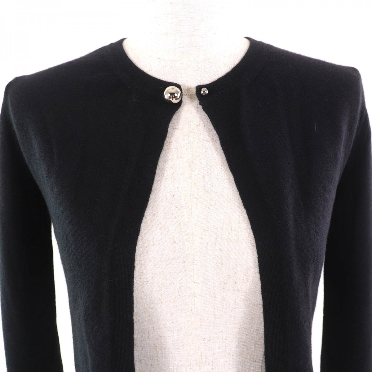 Christian Dior cardigan 6C24168AM599 cashmere black 38
