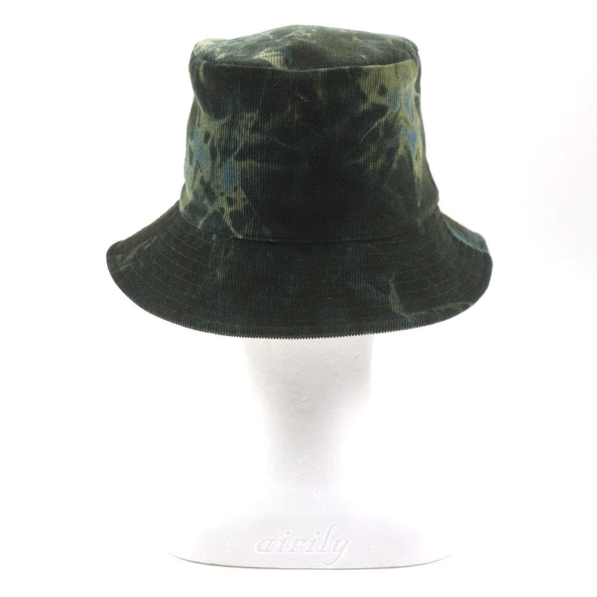 CELINE hat 2AU5B214Q Main: 100% cotton, Lining: 65% polyester, Lining: 35% cotton green mens L