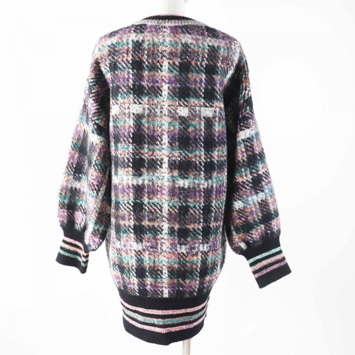 CHANEL one piece P72935 Main: 55% cashmere, Main: 39% wool, Main: 4% silk, Main: 2% polyamide, Lining: 100% silk Multi Women 36