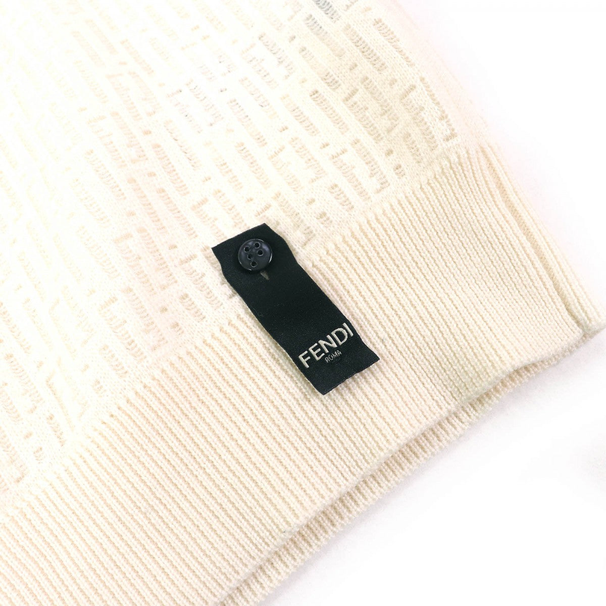 FENDI knit FZX091 AQL3 wool Ivory 54