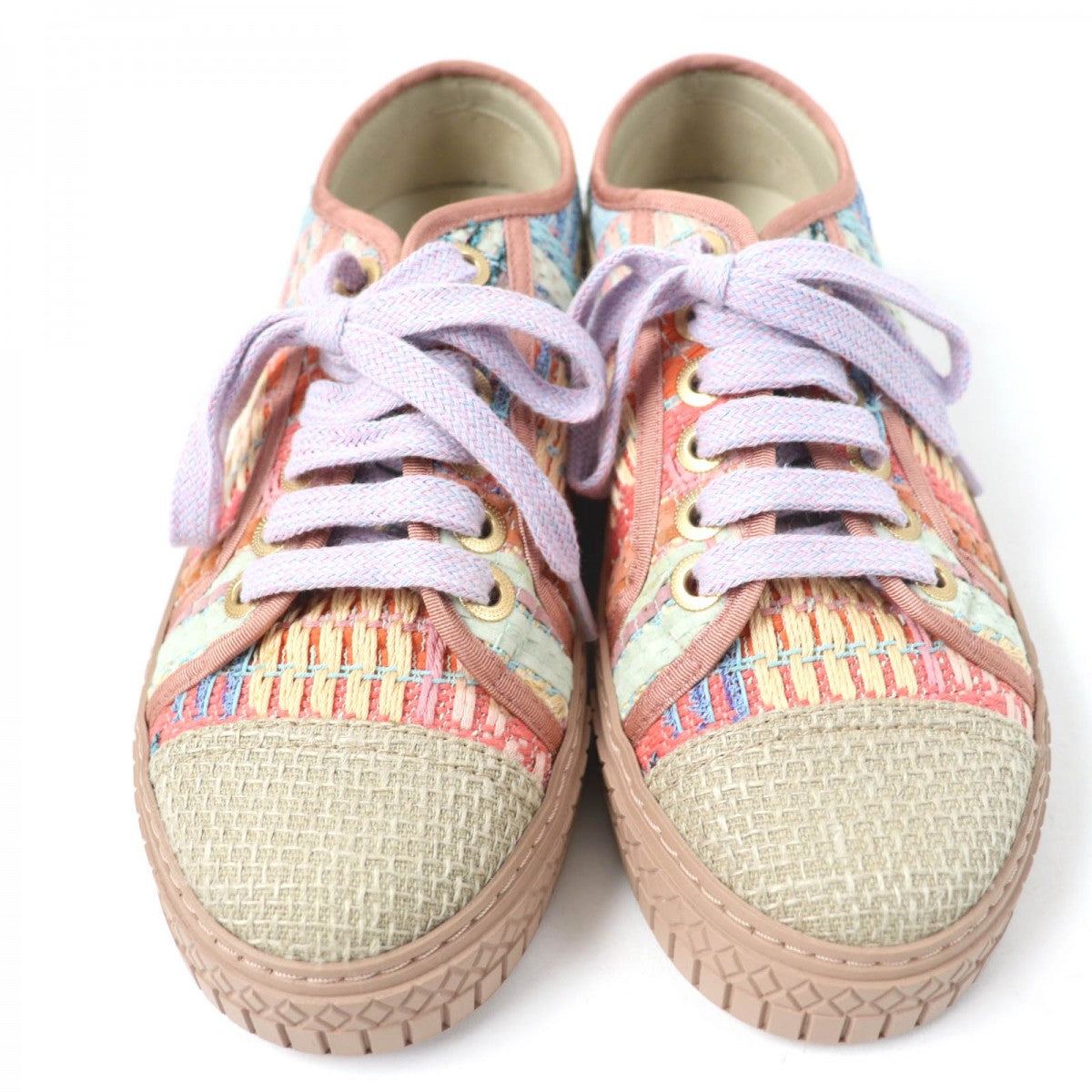 CHANEL Low cut sneakers G32383 Main: , multicolor Women 34