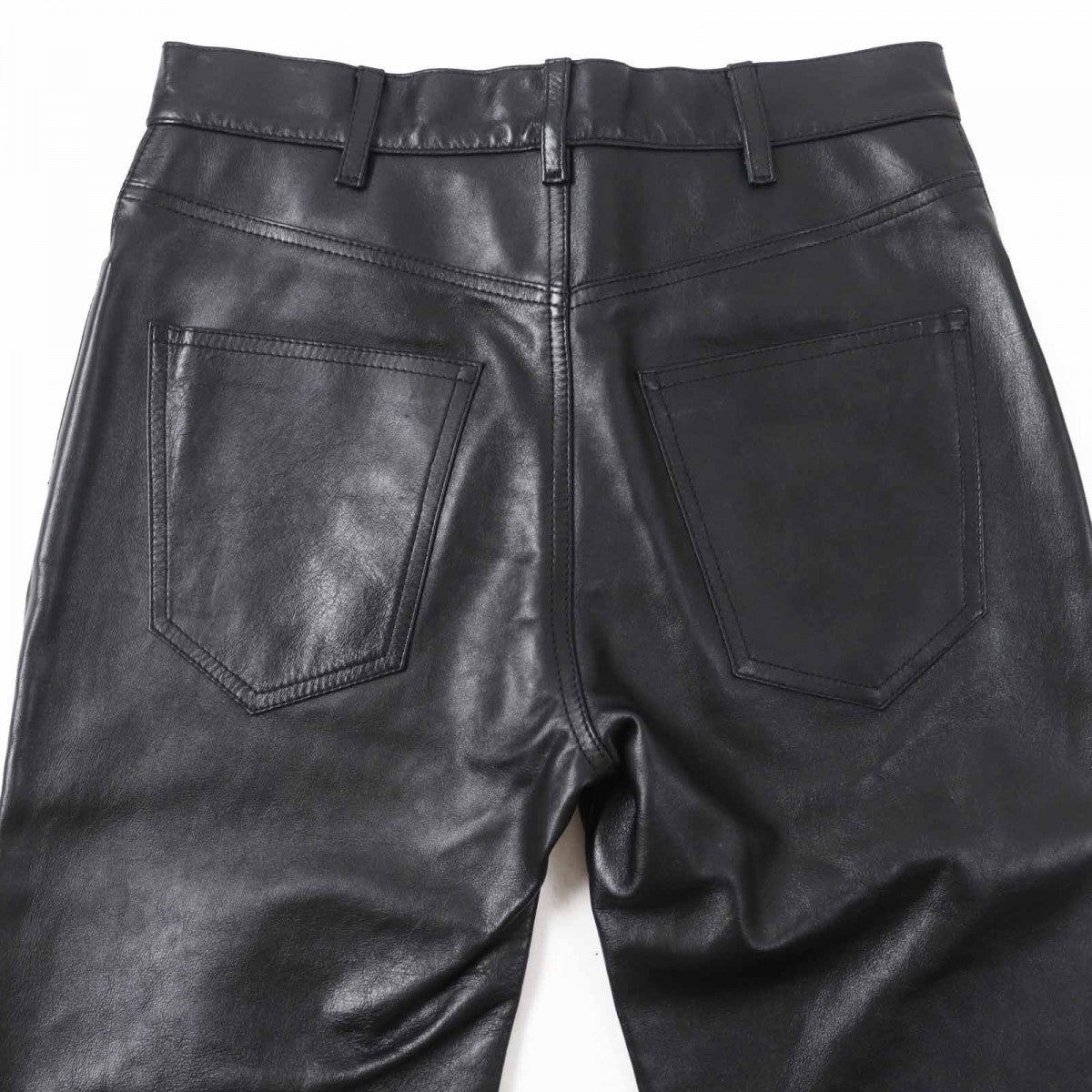 CELINE Pants 2G093656E Main: 100% calfskin black Women 26