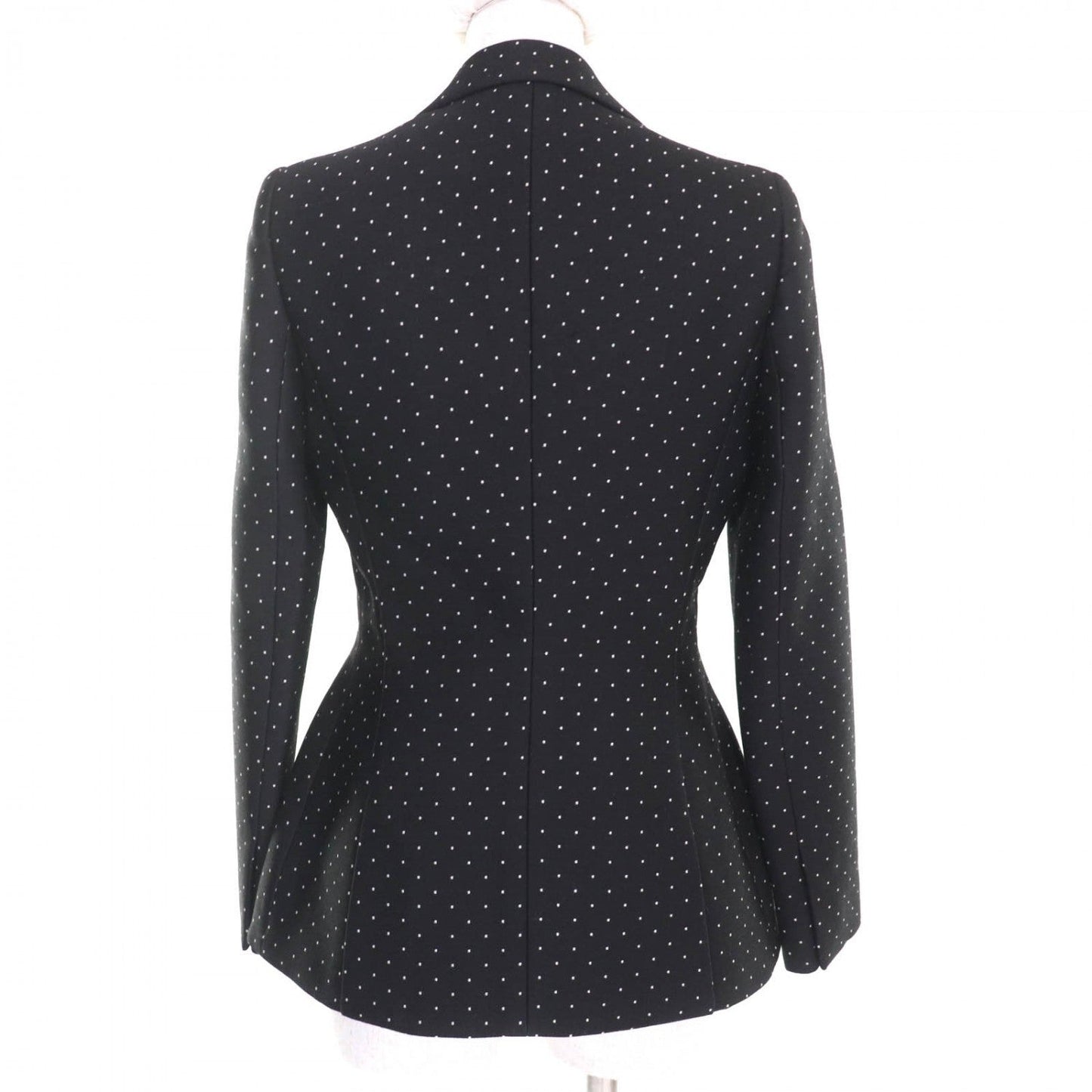 Christian Dior setup wool Black White Jacket 40/Pants 38