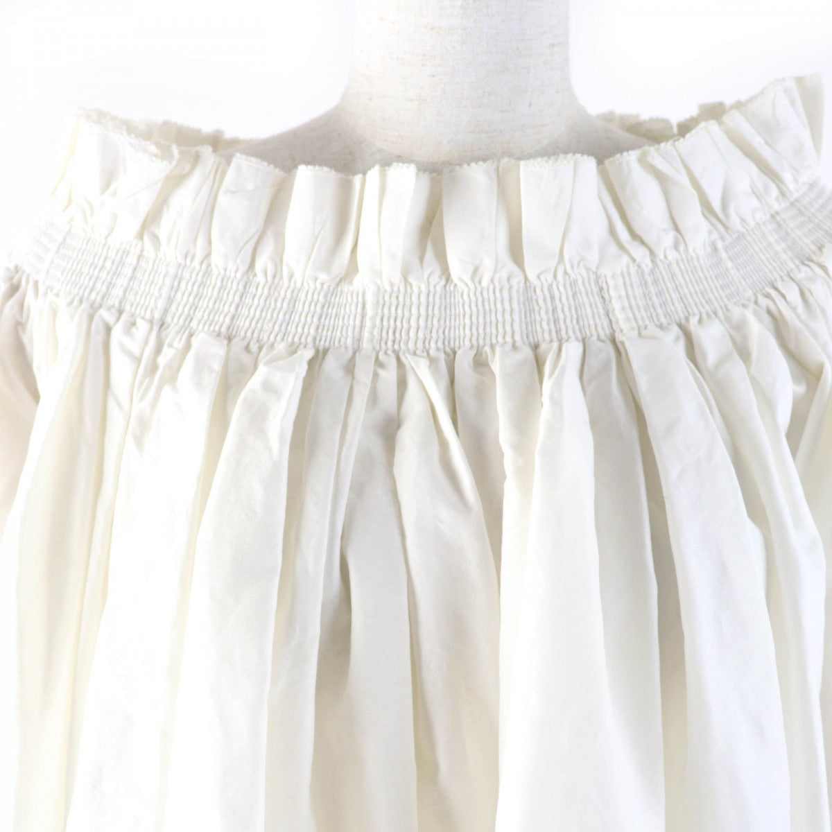 Christian Dior tops 311B10A3124 Main: 52% cotton, Main: 48% silk Ivory Women 40