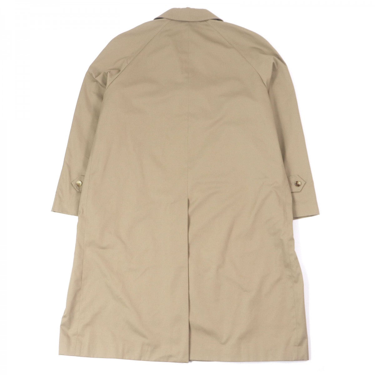 CELINE coat 2M82A004N Outer: 65% polyester, Outer: 35% cotton, Lining: 54% cupra, Lining: 46% rayon, Part: 100% cotton beige mens 46