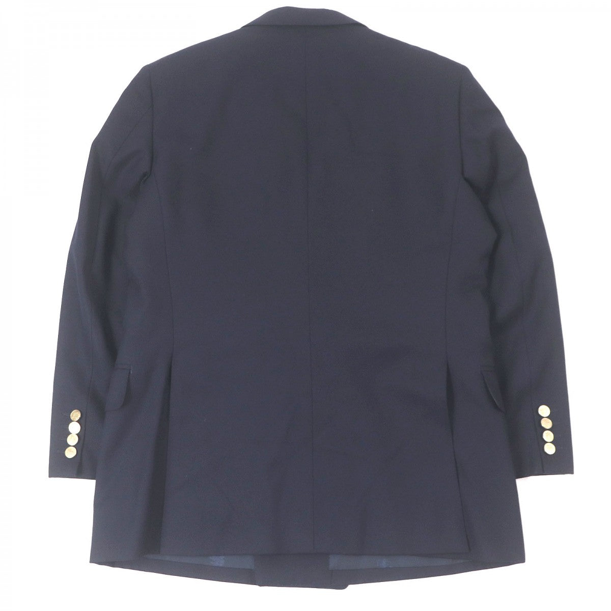 BURBERRY tailored jacket wool Navy