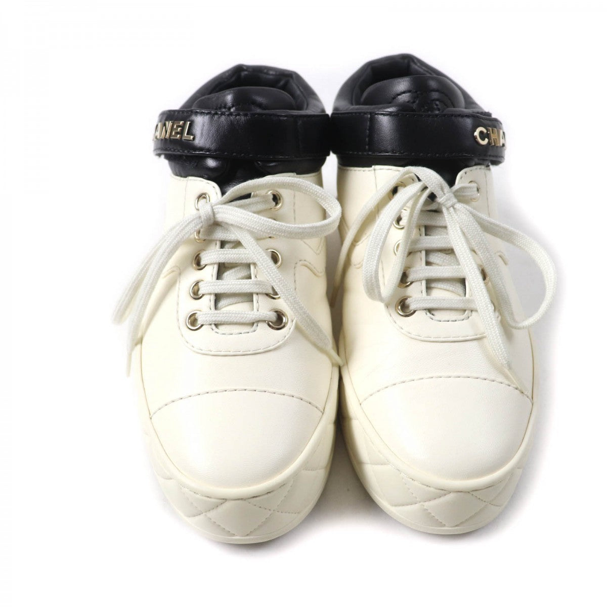 CHANEL sneakers 19A G34967 Main: Leather Ivory Women 36