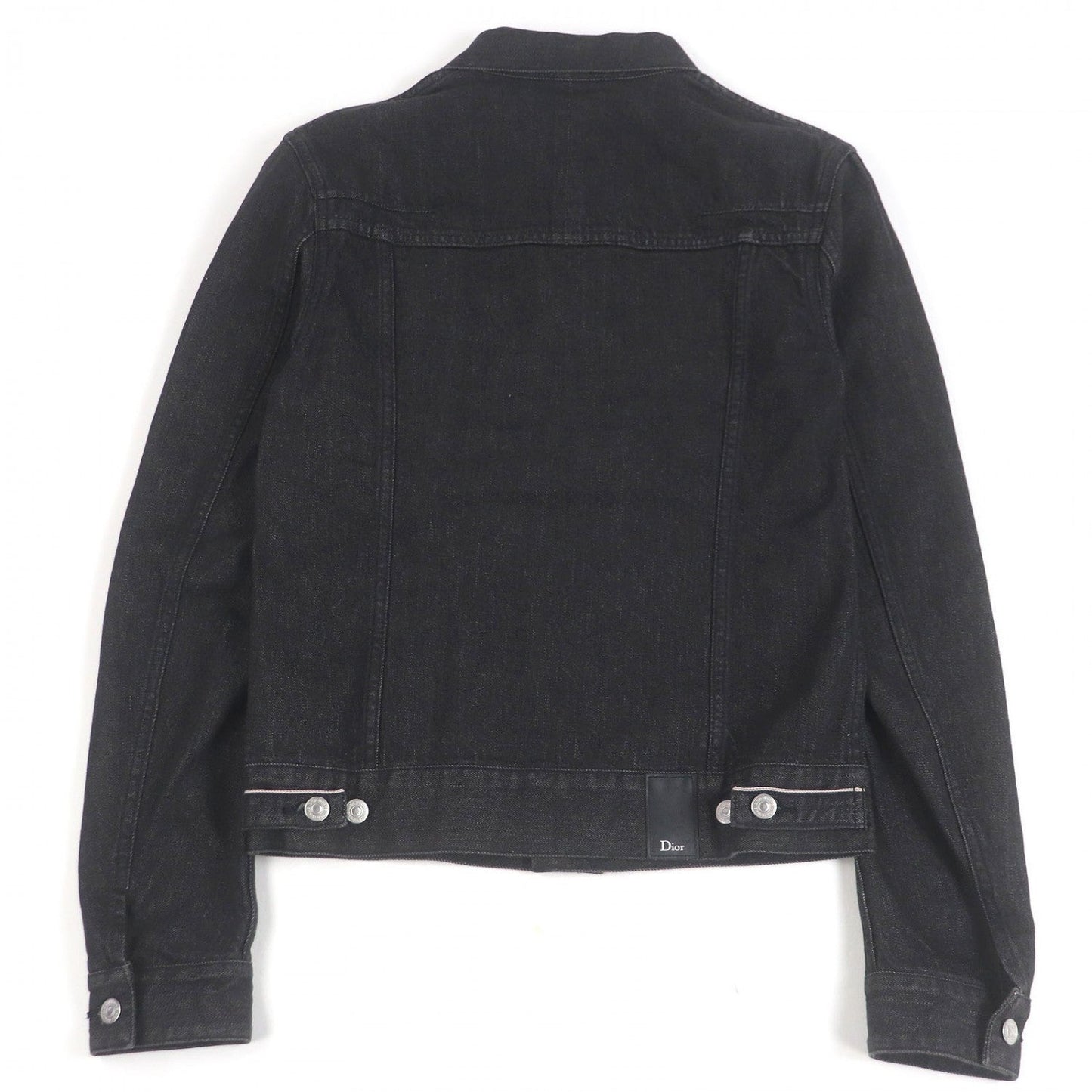 Dior HOMME Denim Jacket 833C402TY918 cotton black 48