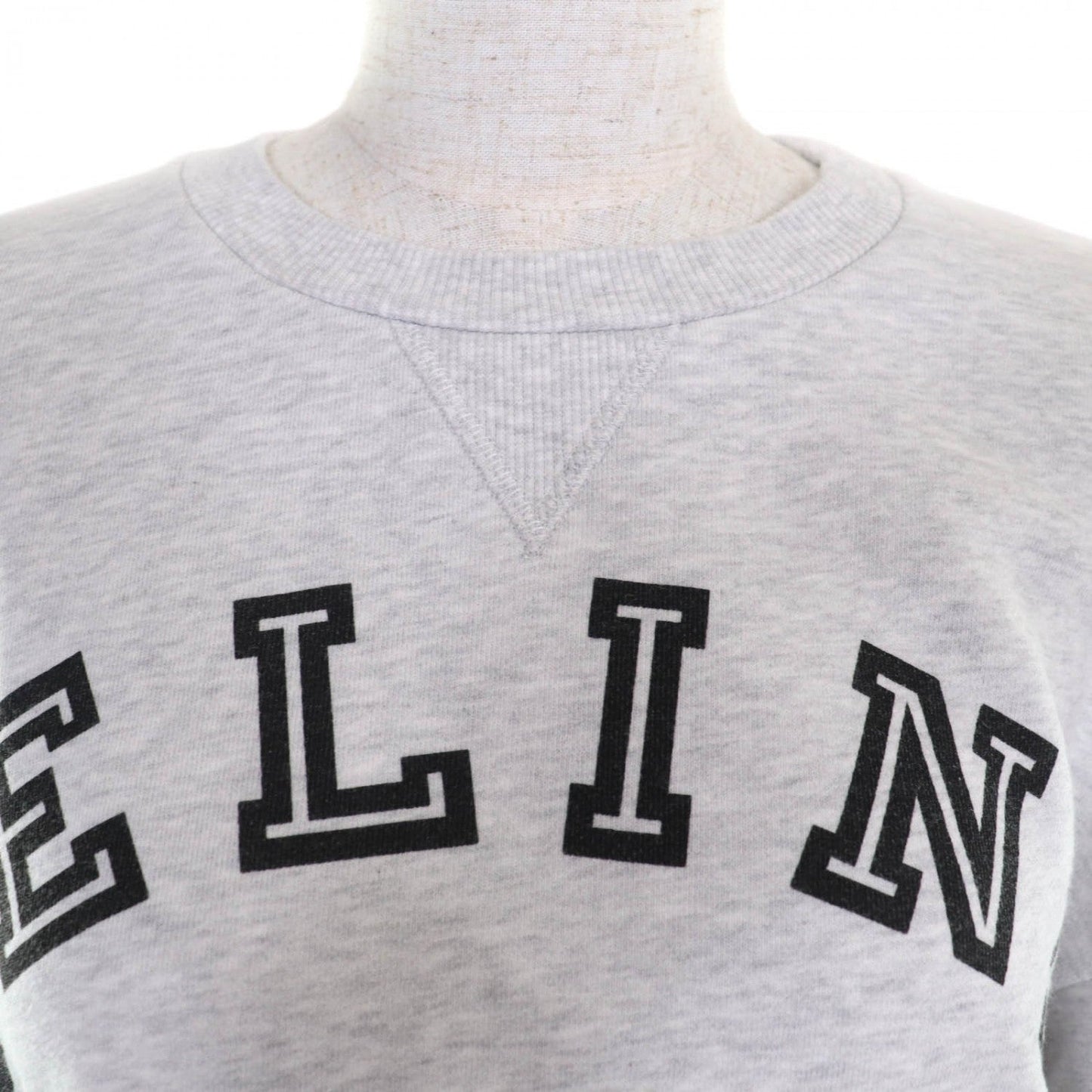 CELINE sweat 2Y360052H cotton gray XS