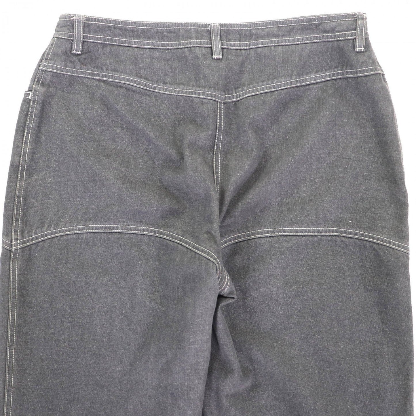 CHANEL Denim pants 01P P17693 cotton gray å¸Âå°Âãµã¤ãº46