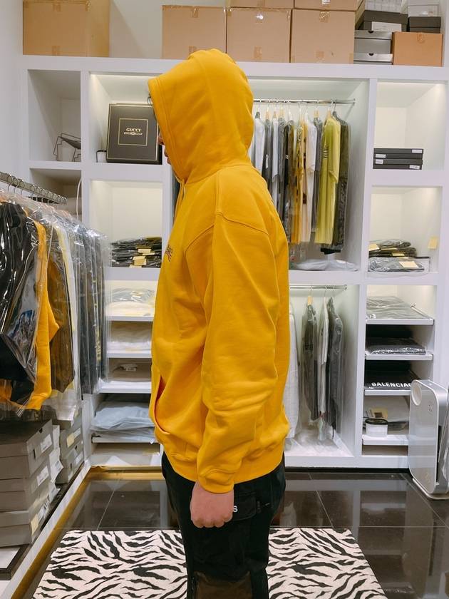 Luxury Balenciaga Trending 2025 Wave Logo Hoodie Yellow