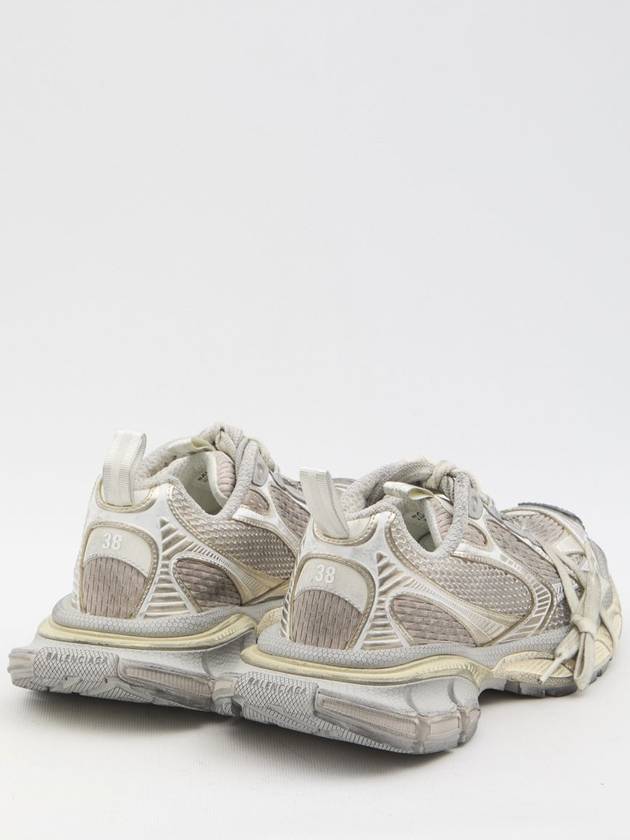Luxury Balenciaga Trending 2025 3XL Mesh Panel Low Top Sneakers Grey