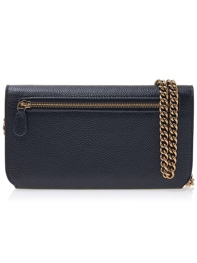 Luxury Balenciaga Trending 2025 Cash Chain Wallet Mini Calfskin Cross Bag Black
