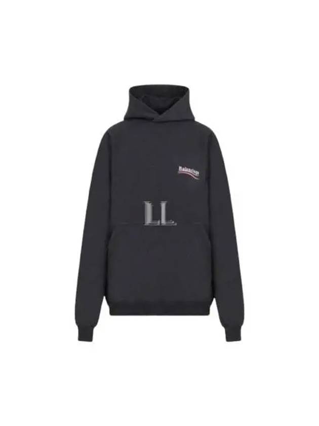 Luxury Balenciaga Trending 2025 Embroidered Logo Cotton Hoodie Grey
