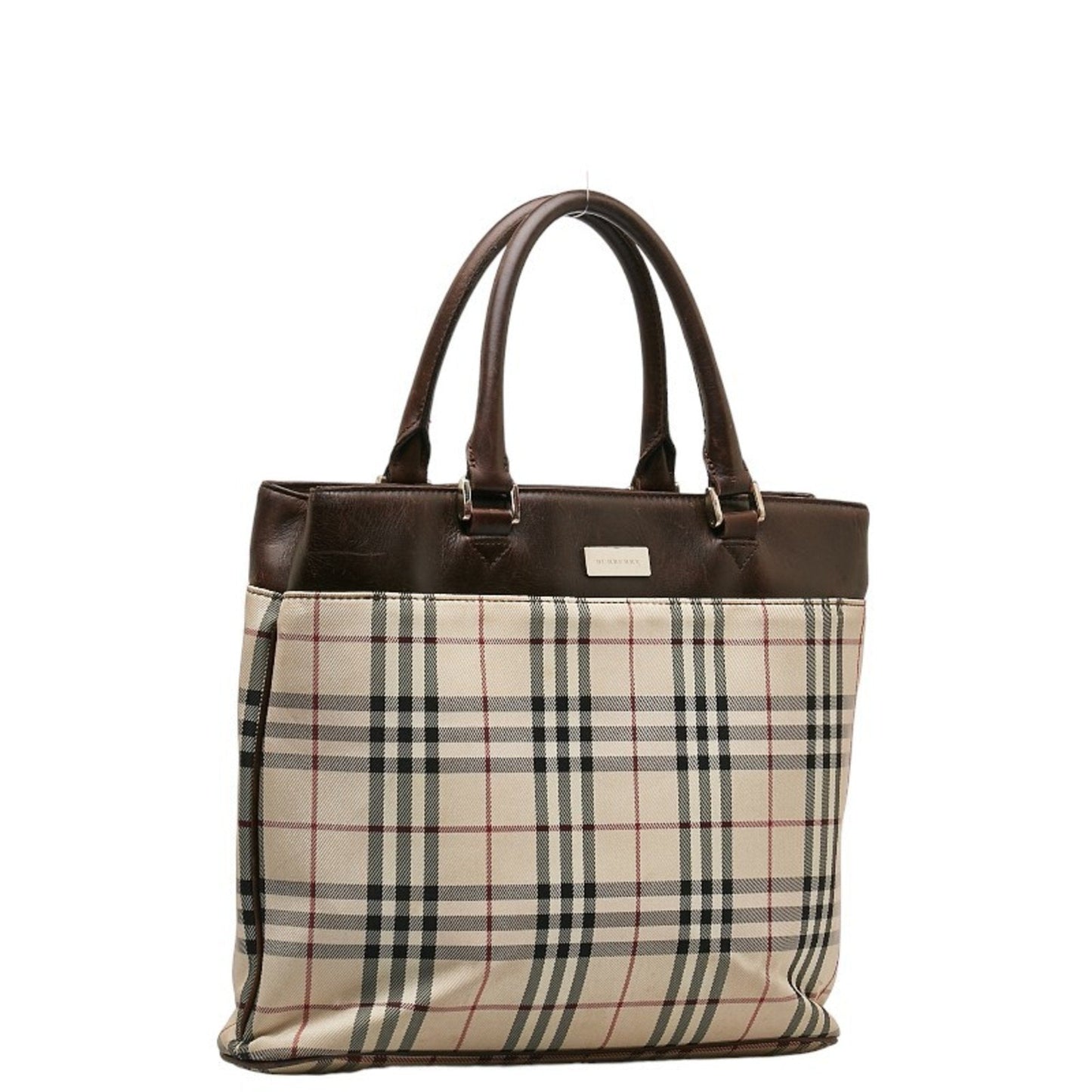 Luxury Burberry Nova Check Tote