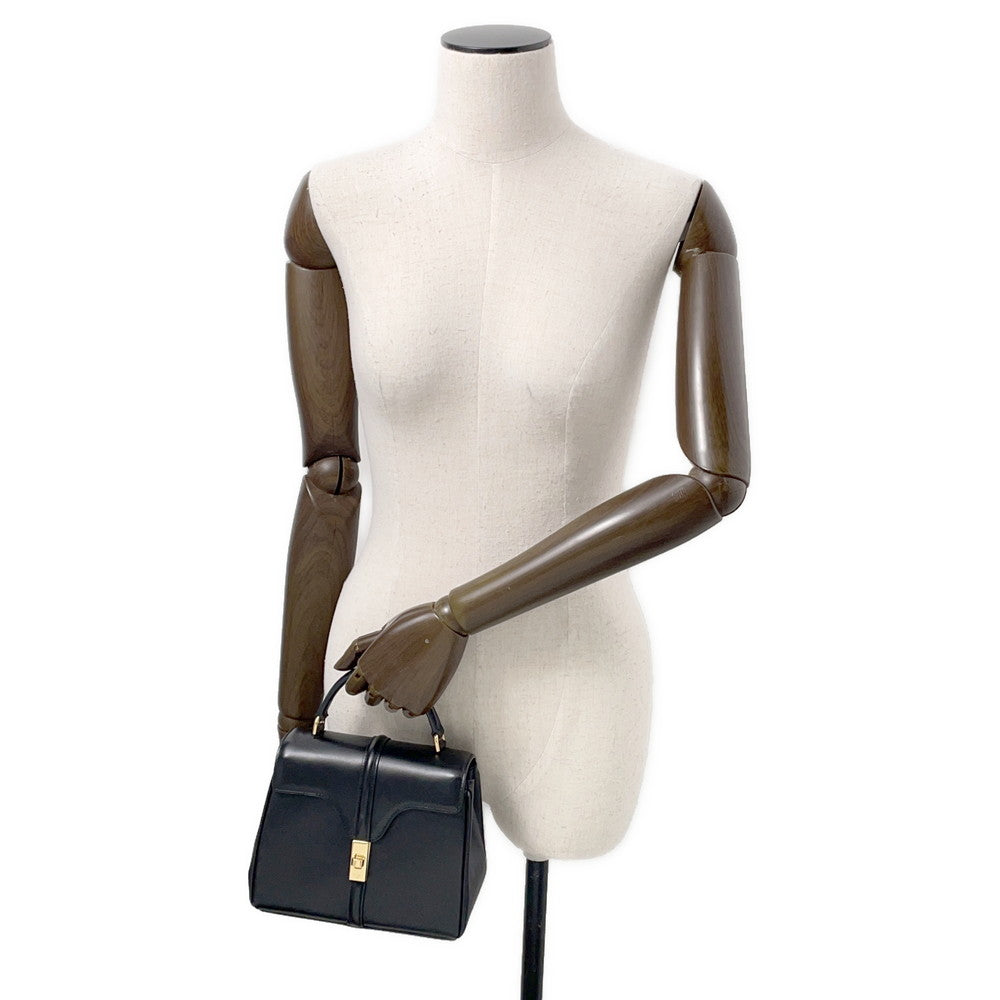 CELINE 16 Saze Black197983BEY.38NO Leather Size Mini