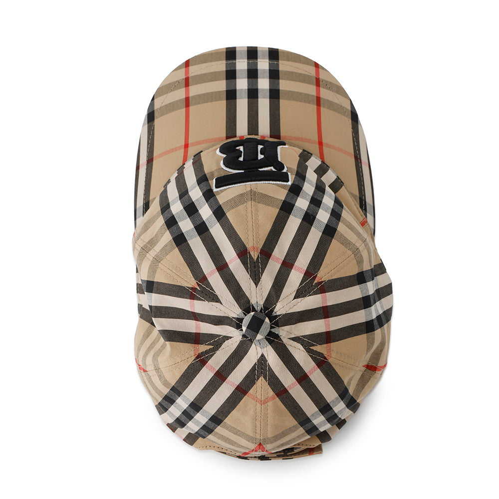 BURBERRY TB logo baseball cap Size M Beige80385041 Cotton100%