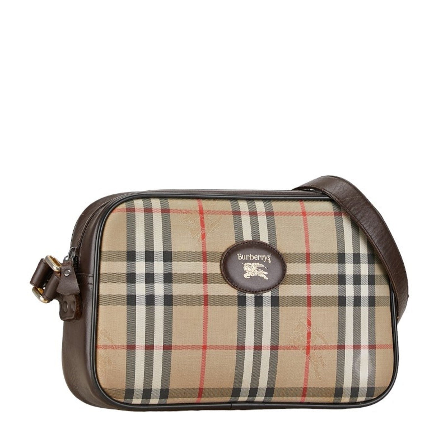 Luxury Burberry Nova Check Shoulder Bag