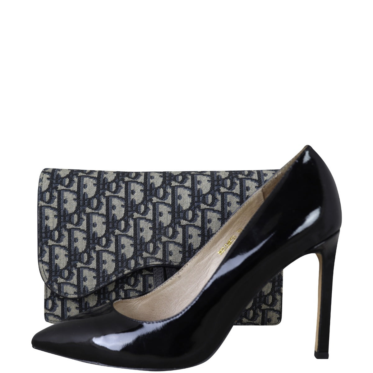 Dior Saddle Pouch Wallet on Chain Oblique