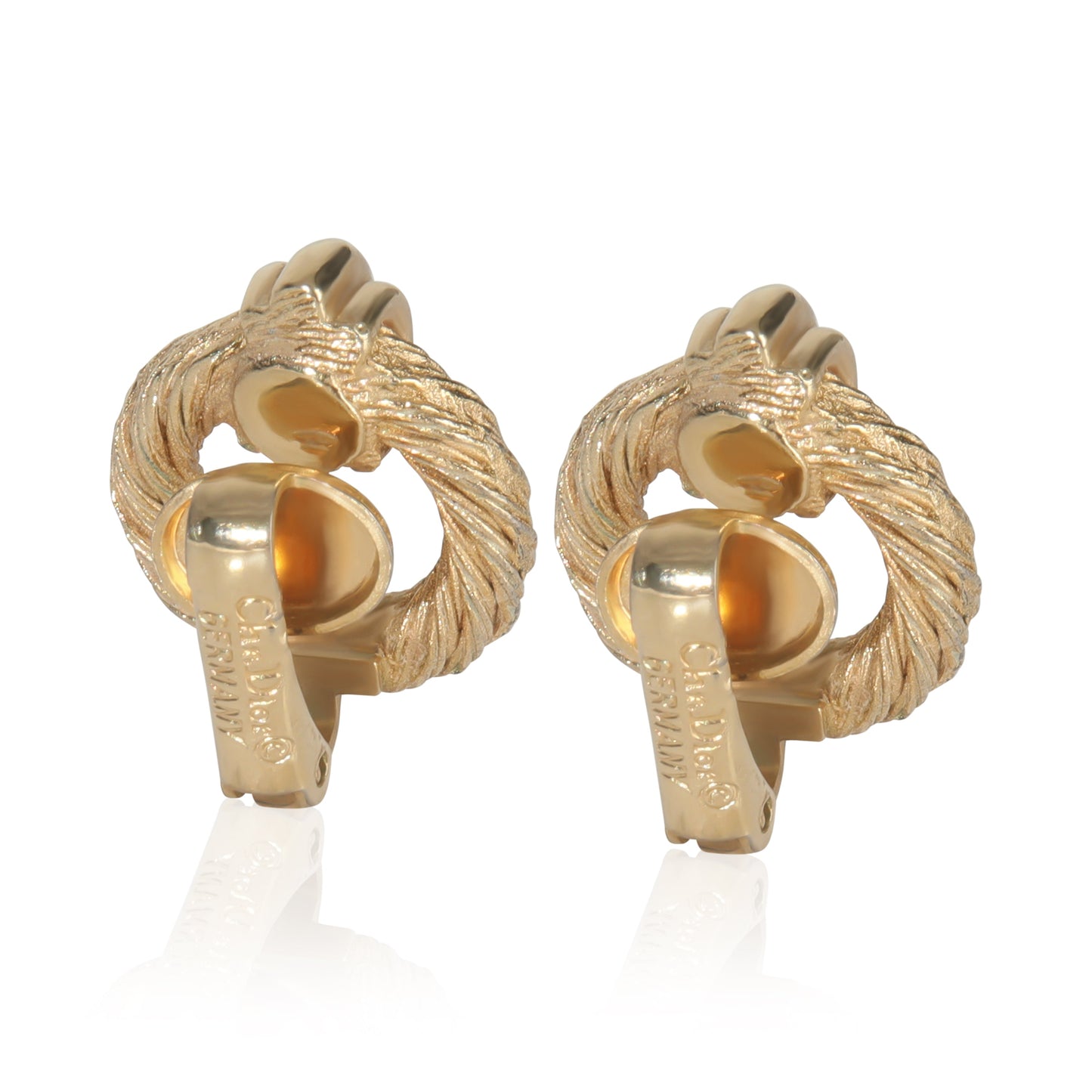 Dior Gold-Plated Earrings