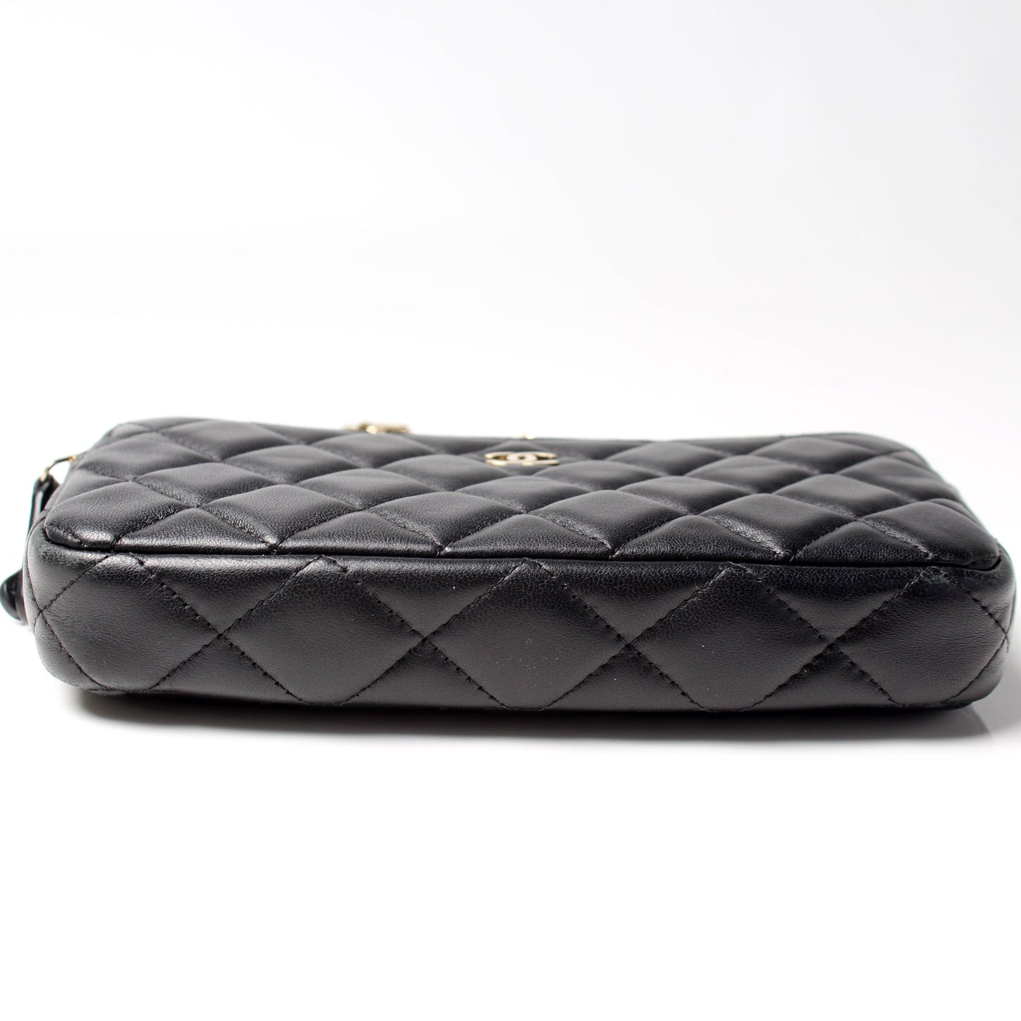 Chanel WOC CC Double Zip Bag