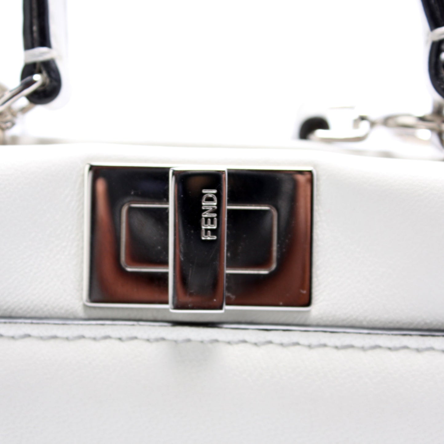 Fendi Peekaboo Micro Leather Bag