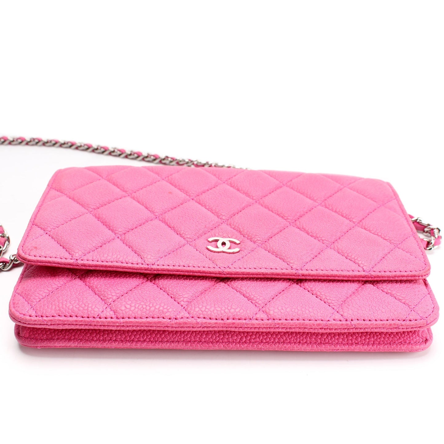 Chanel WOC Classic Quilted Matte Caviar 18M Bag