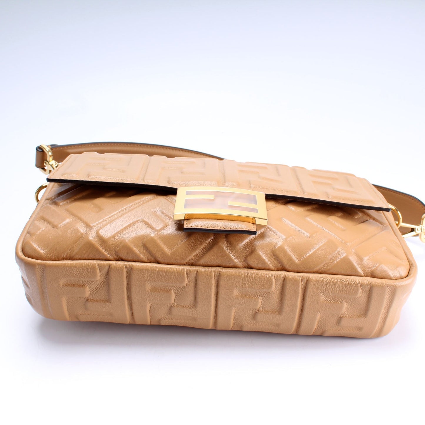 Fendi 8BR600uette FF Embossed Nappa Bag