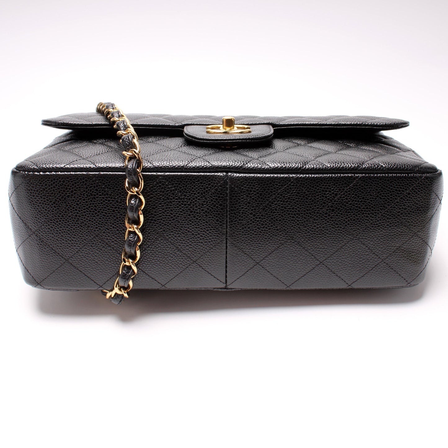 Chanel Classic Flap Jumbo Caviar 15M Bag