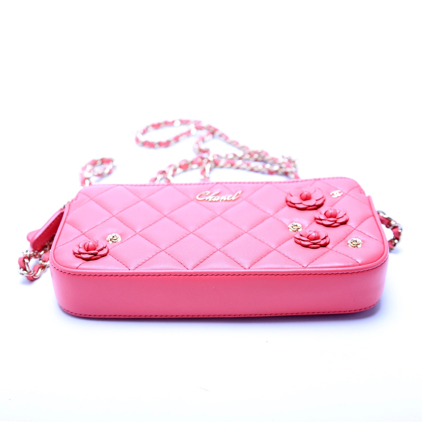 Chanel Double Zip WOC Flowers Bag