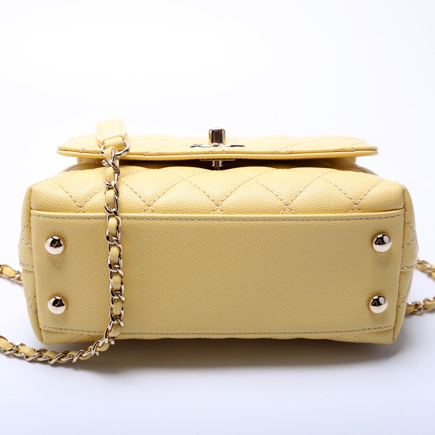 Chanel Coco Top Handle Mini Caviar Bag