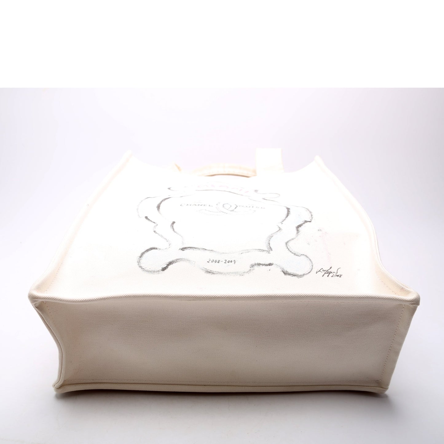 Chanel Miami Cruise Collection Canvas Tote 12M Bag