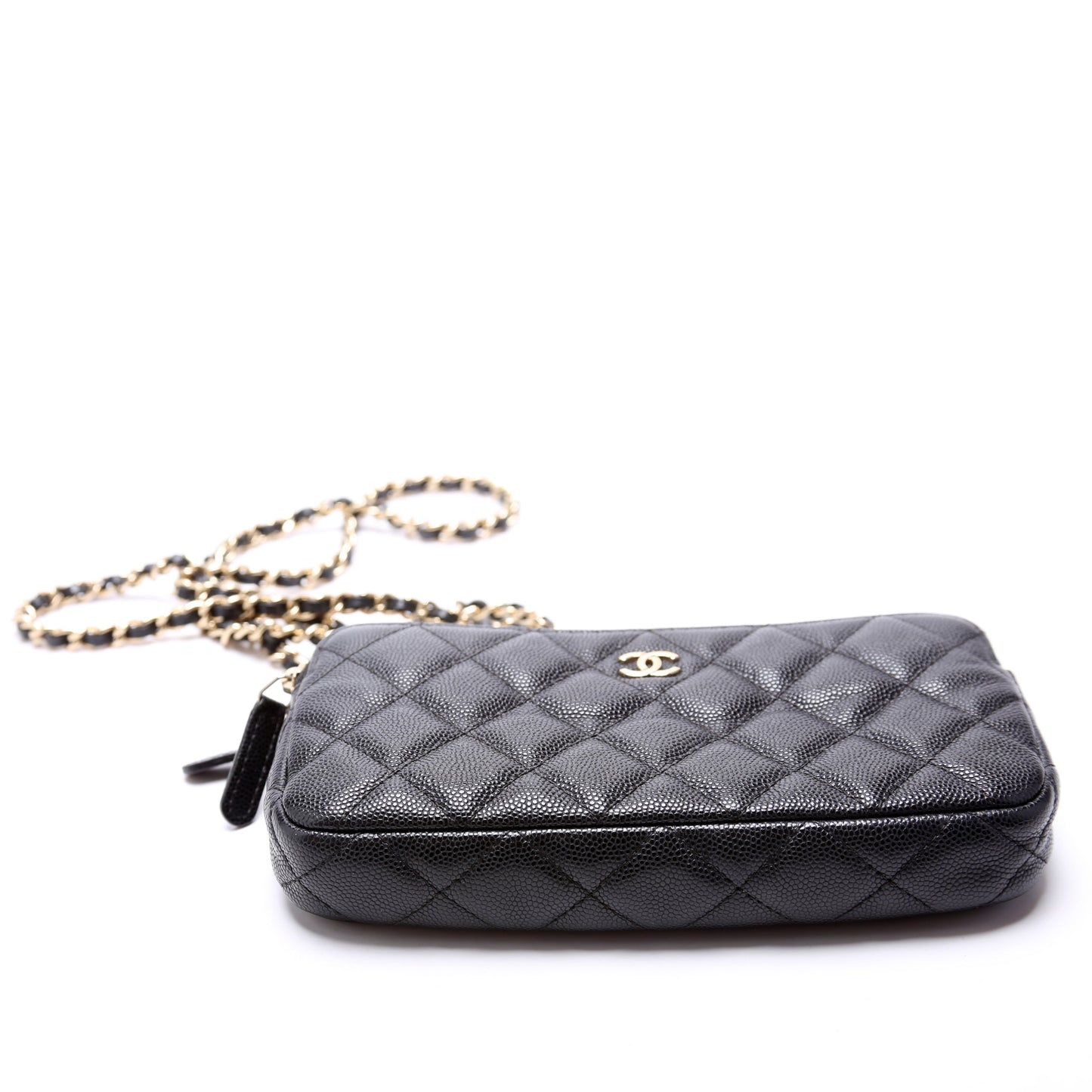 Chanel WOC CC Double Zip Bag