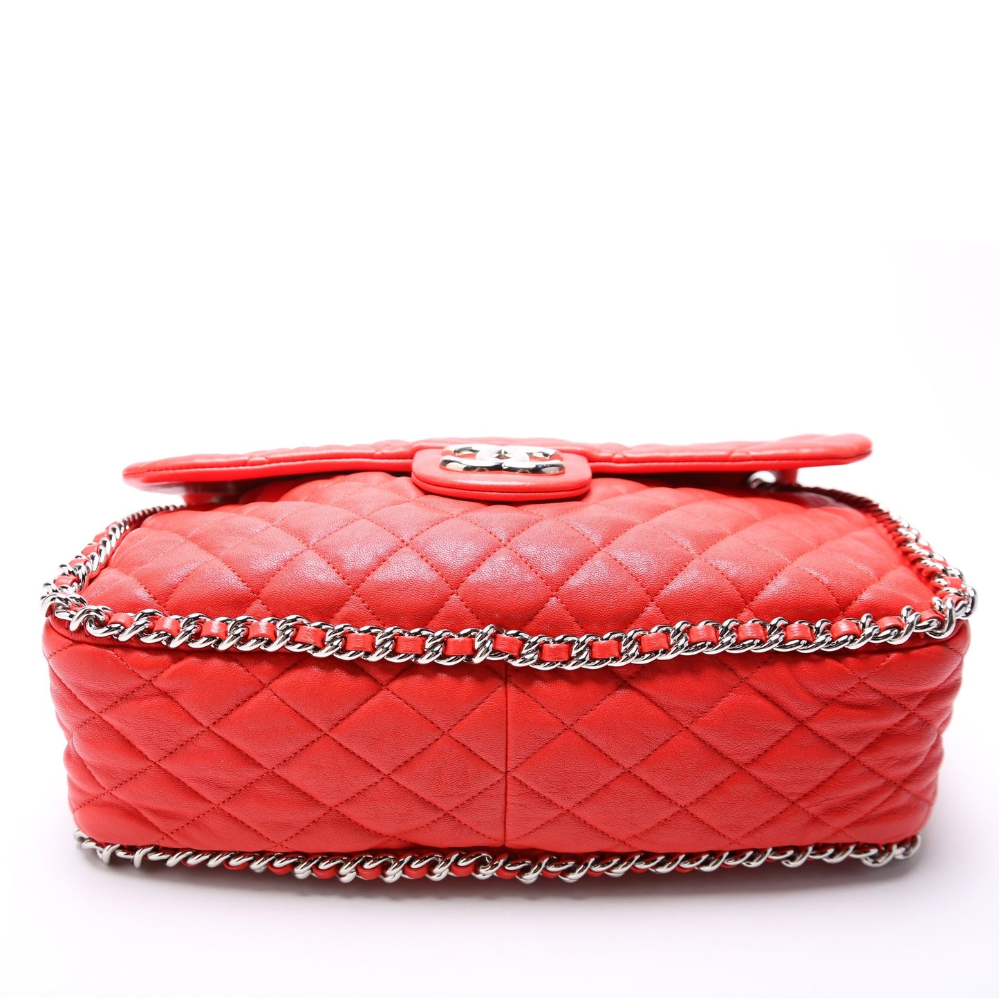 Chanel Chain Around Maxi Flap Quilted Lambskin 15M Bag