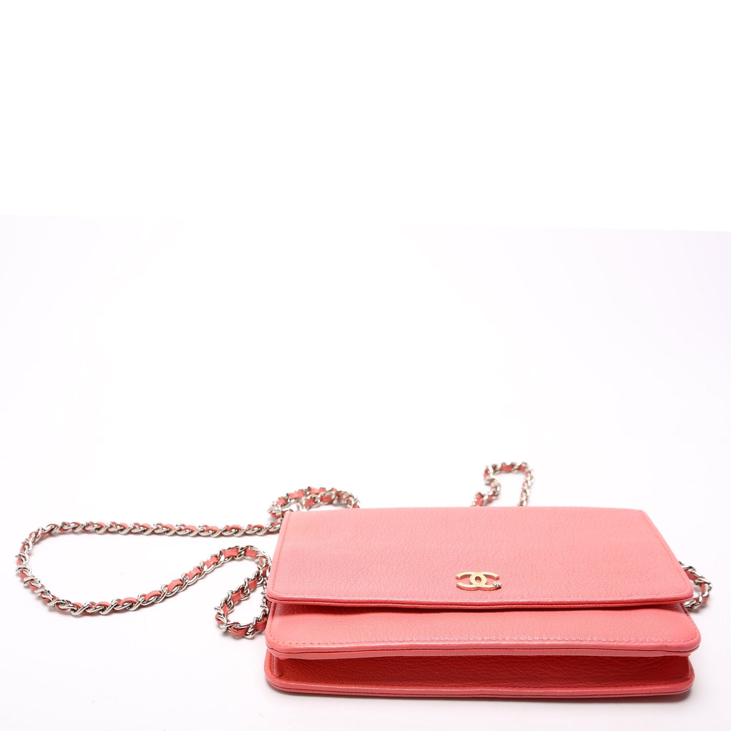 Chanel WOC CC Lucky Clover Charm Pink Bag