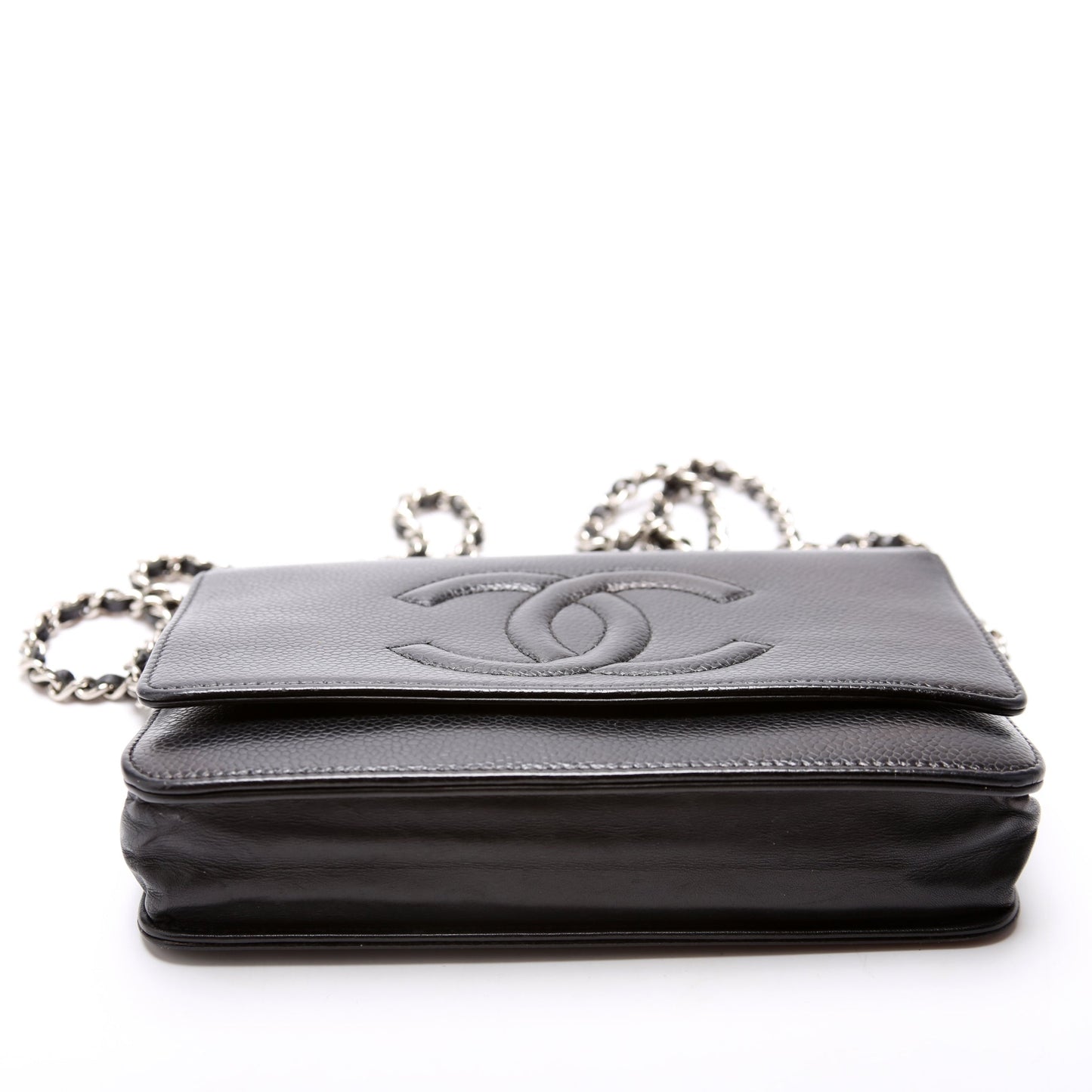 Chanel WOC Timeless CC Caviar Black Bag