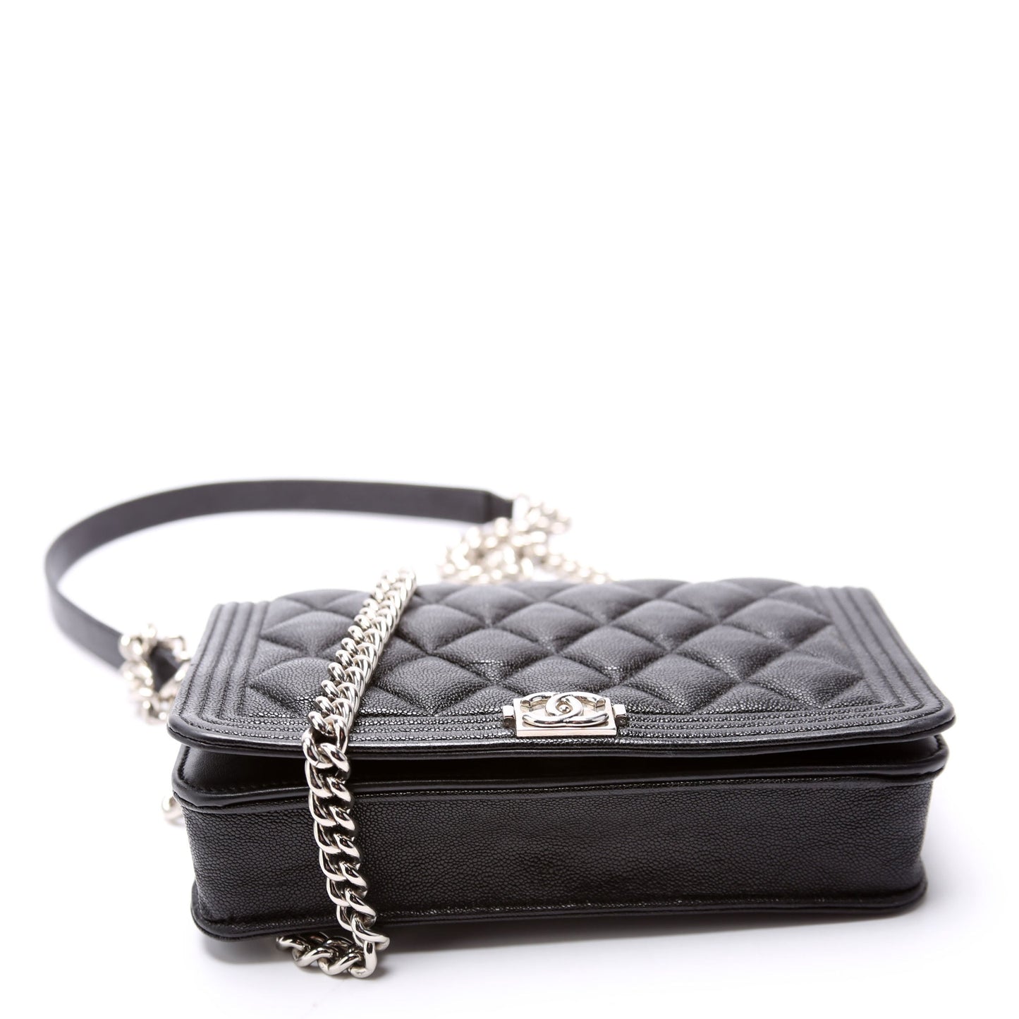 Chanel WOC Boy Caviar Black Bag