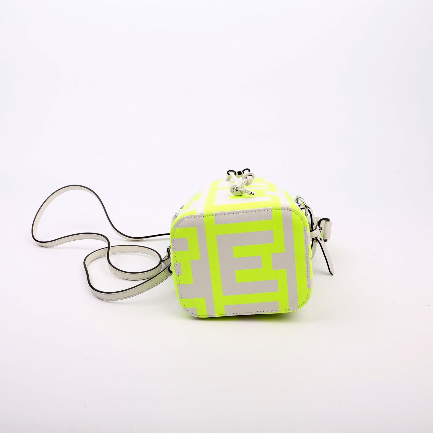 Fendi x Marc Jacobs Mon Tresor Mini Bucket Leather 8BS010 Yellow Bag