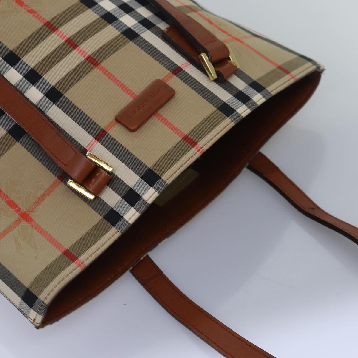 Luxury Burberry Nova Check Tote