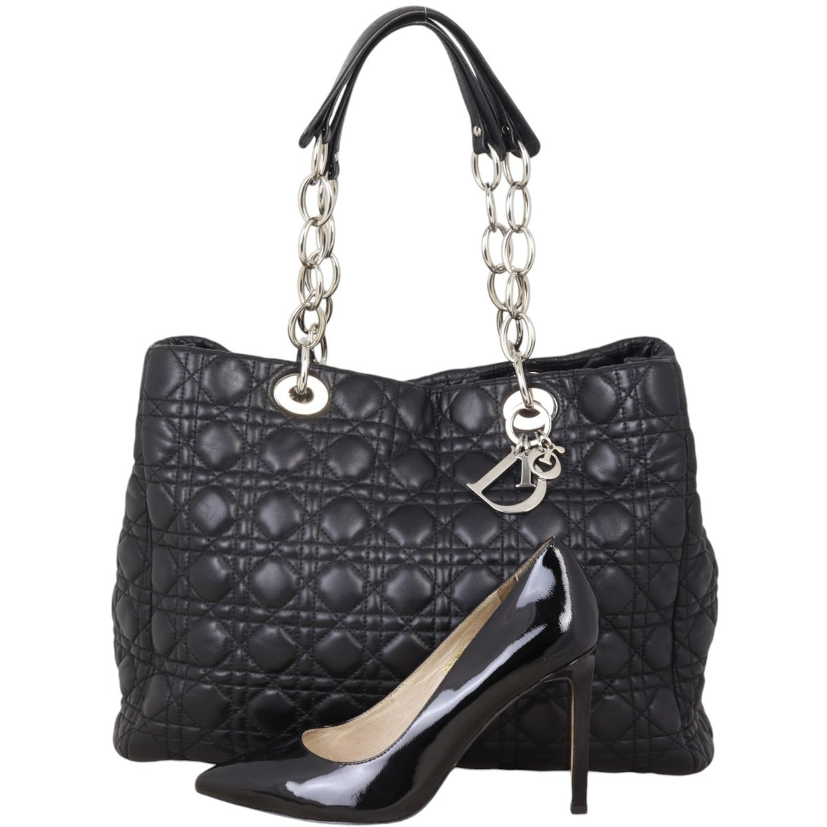 Dior Lady Dior Soft Tote Large